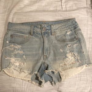 American Eagle ripped Jean shorts
